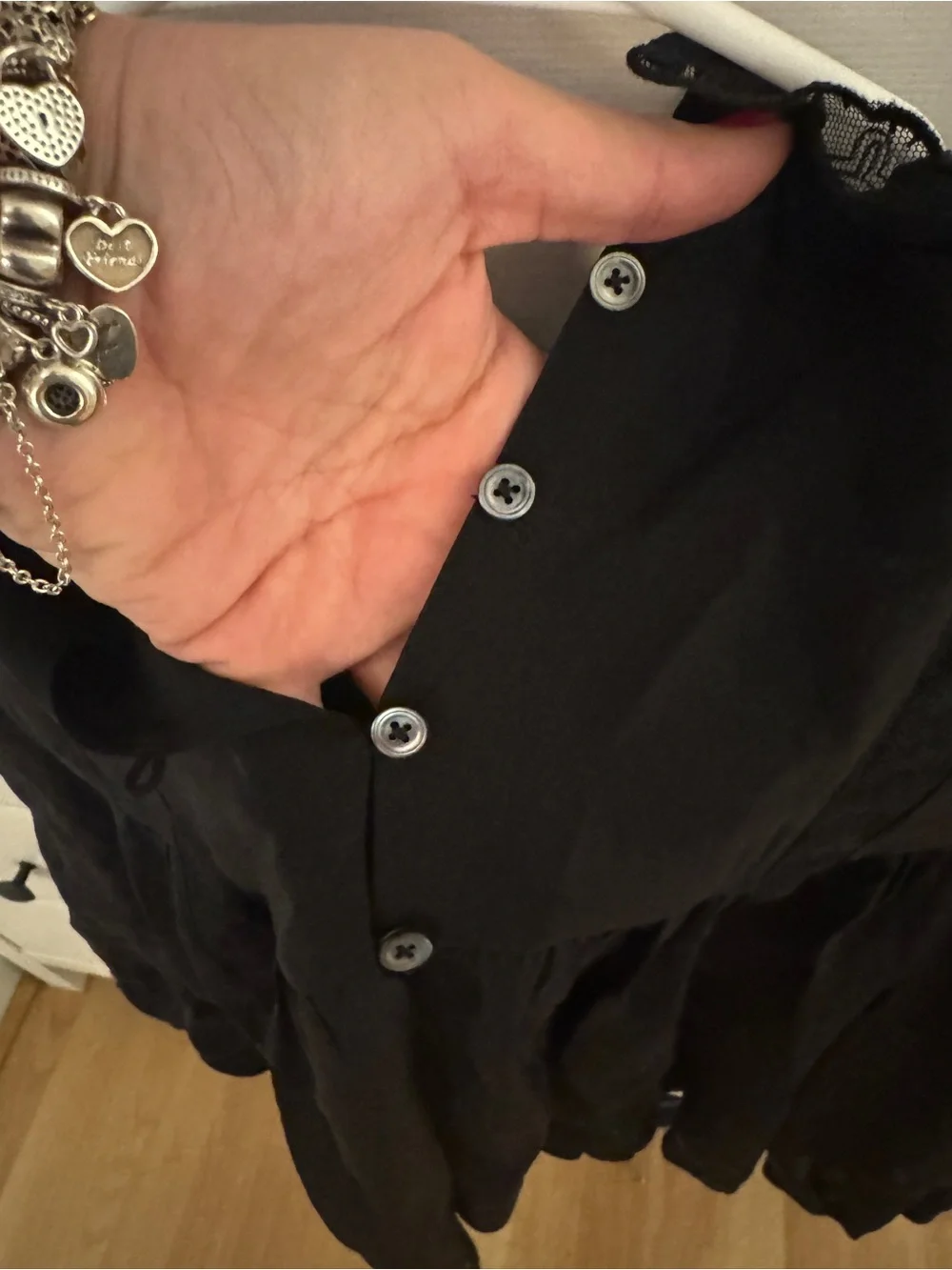 Madewell sheer black